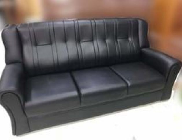 庫存新品出清 黑色1+2+3皮沙發組 多人沙發 客廳沙發椅 2