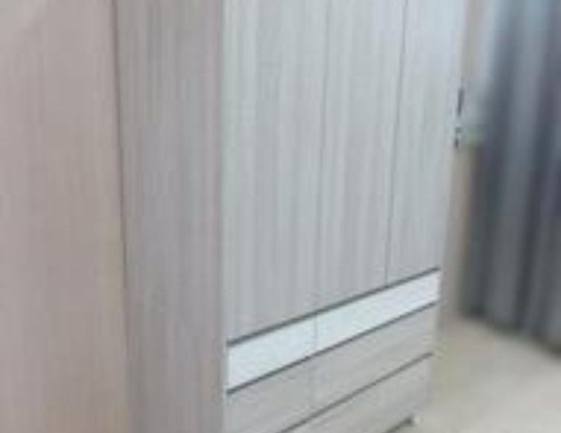 庫存新品出清 白橡木色120公分三門六抽4尺衣櫃 衣物收納櫃 4