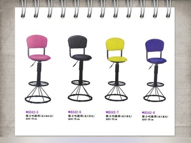 全新雅士吧檯椅 高背吧檯椅 高腳椅接待椅 餐廳酒吧適用 四色任選 1