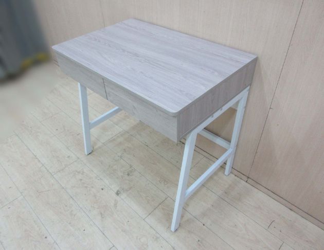 庫存新品出清 白橡木色80公分兩抽電腦桌 書桌 寫字桌 工作桌 5