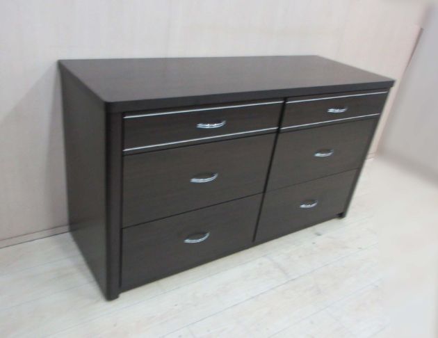 二手斗櫃 胡桃色152公分六抽收納櫃 六斗櫃 抽屜櫃 置物櫃 4