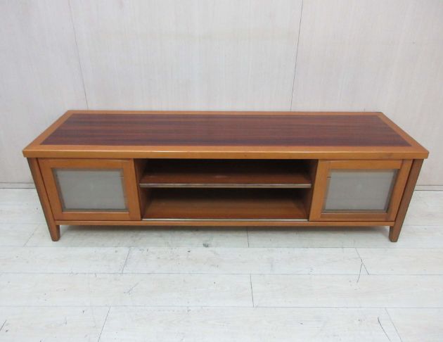 二手電視櫃 柚木色189公分兩門四抽櫃TV櫃 客廳實木收納長櫃 3