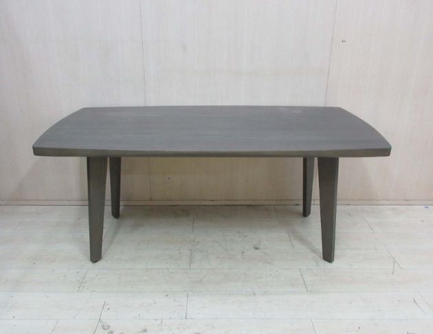 二手餐桌 鐵刀灰180公分實木餐桌 用餐桌 會議桌 洽談桌