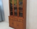 二手餐櫃 柚木色120公分六門三抽高餐櫃 碗盤收納櫃 廚房餐櫃