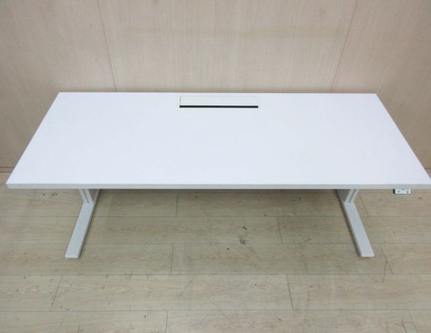 二手書桌 白色178公分升降桌 電腦桌 辦公桌 事務桌 工作桌  2