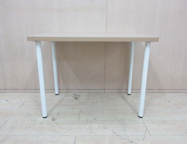 二手書桌 白橡色100公分工作桌 電腦桌 邊桌 寫字桌 桌子