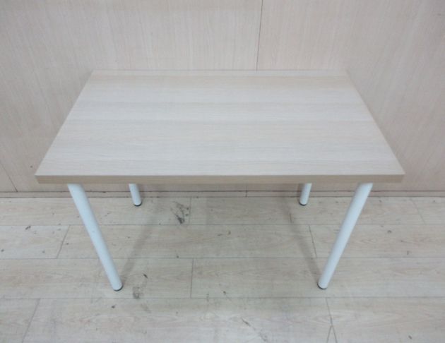 二手書桌 白橡色100公分工作桌 電腦桌 邊桌 寫字桌 桌子 2