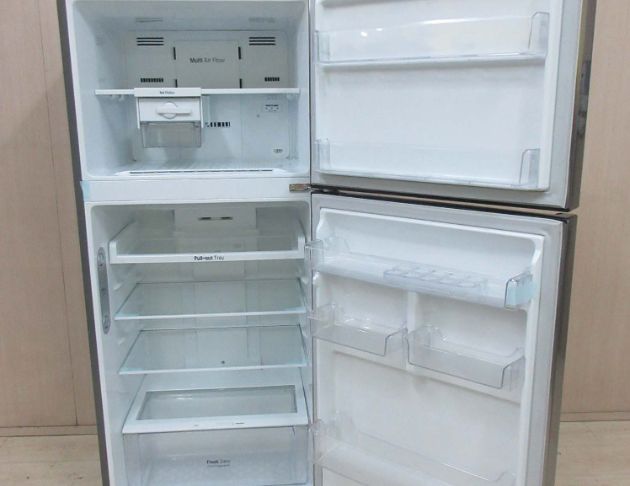 二手冰箱 LG樂金393公升雙門冰箱 變頻冰 廚房冰箱 電冰箱 2