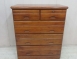 二手斗櫃 樟木色104公分五抽收納櫃 五斗櫃 抽屜櫃 置物櫃