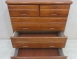 二手斗櫃 樟木色104公分五抽收納櫃 五斗櫃 抽屜櫃 置物櫃