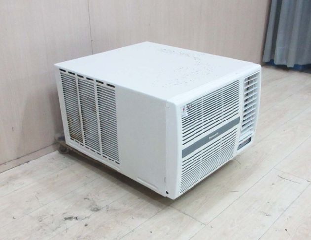 二手冷氣 國際牌2.8KW右出風口窗型冷氣 變頻冷暖空調冷氣 4