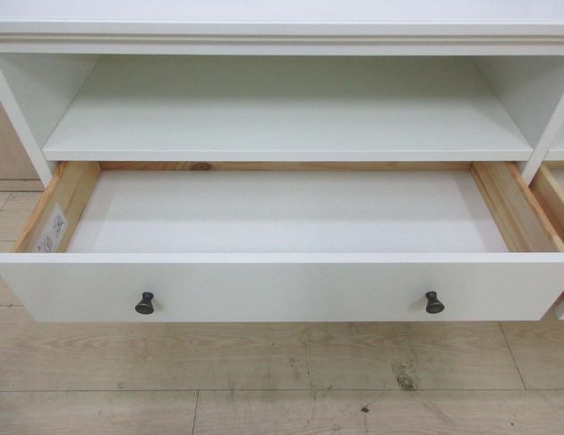 二手電視櫃 白色163公分兩抽TV櫃 客廳收納櫃 置物長櫃 4