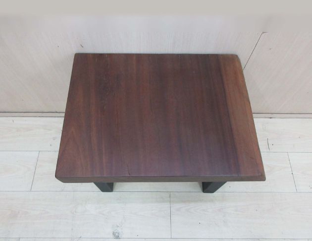 二手茶几 雨豆木61公分工業風鐵腳沙發邊桌 置物桌 電話桌 3