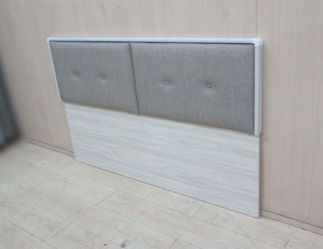 全新新品出清 白梧桐色150公分貓抓皮墊床頭片 5尺雙人床頭板 4