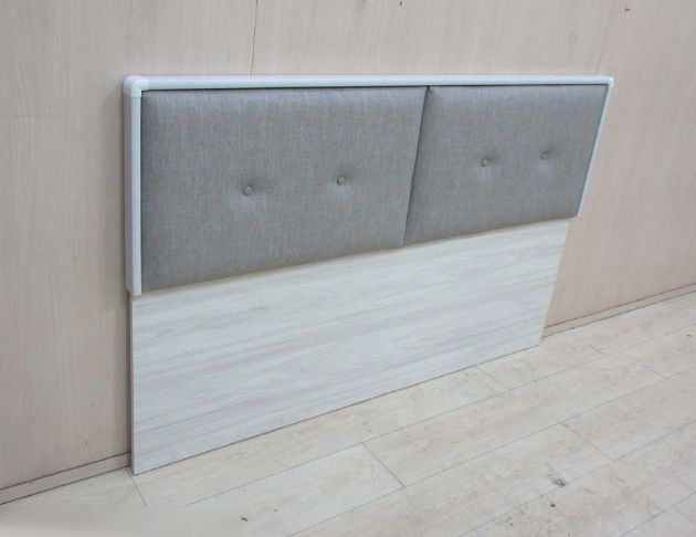 全新新品出清 白梧桐色150公分貓抓皮墊床頭片 5尺雙人床頭板 3