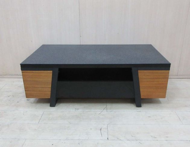 二手茶几 柚木色131公分一門兩抽沙發桌 客廳桌 矮桌 桌子