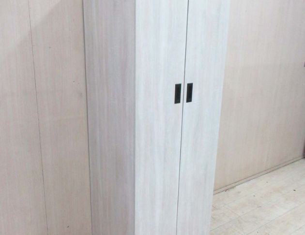 庫存新品出清 白梧桐色60公分兩門雙桿衣櫃 單人衣櫃 套房衣櫃 3