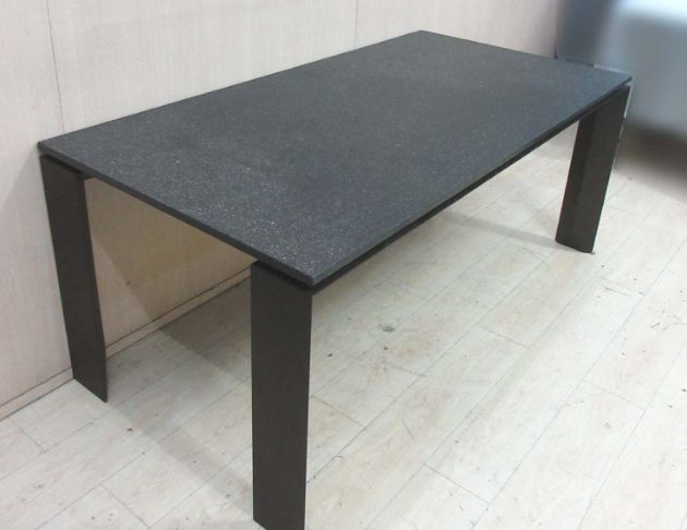 二手餐桌 黑色176公分會議桌 開會桌 洽談桌 桌子 廚房餐桌 2