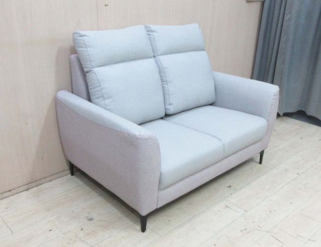 庫存新品出清 貓抓皮拼色140公分高背沙發 休閒椅 客廳沙發椅 2