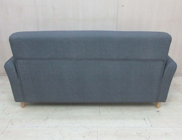 庫存新品出清 鐵灰色1+2+3貓抓皮沙發 多人沙發 客廳沙發椅 3