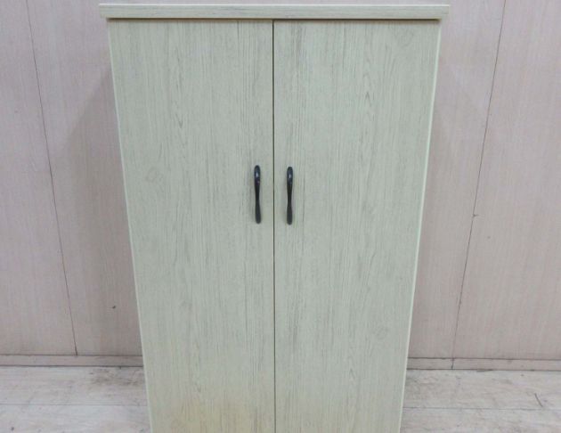 二手鞋櫥 黃橡色65公分塑鋼兩門鞋櫃 玄關櫃 收納櫃 置物櫃 