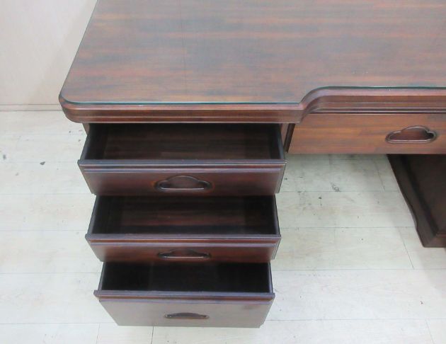 二手辦公桌 全實木190公分八抽主管桌 工作桌 事務桌 寫字桌 2