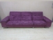 二手沙發 歐德葆301公分紫色絨布沙發 三人沙發 客廳休閒沙發