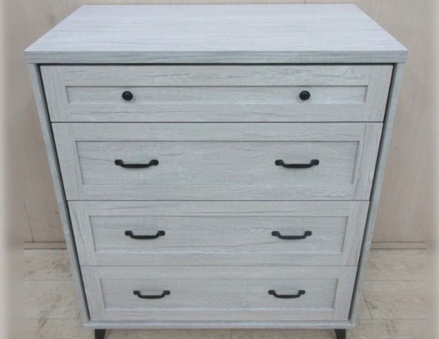 庫存新品出清 白橡木色100公分四抽收納櫃 四斗櫃 抽屜置物櫃 2