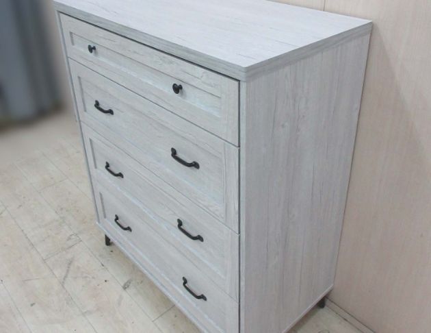 庫存新品出清 白橡木色100公分四抽收納櫃 四斗櫃 抽屜置物櫃 5