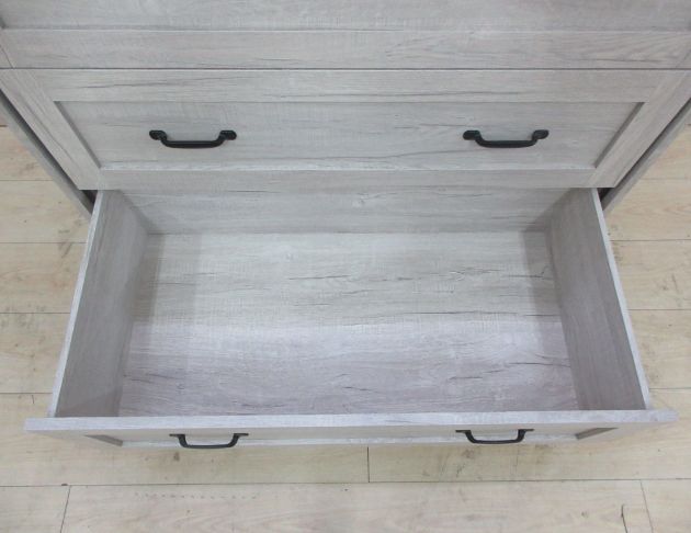 庫存新品出清 白橡木色100公分四抽收納櫃 四斗櫃 抽屜置物櫃 4