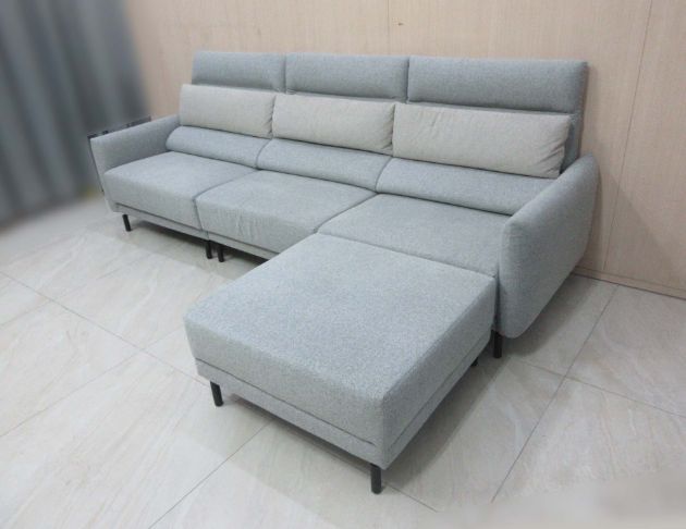 二手沙發 灰色275公分L型布沙發 客廳沙發 休閒沙發 沙發椅 4