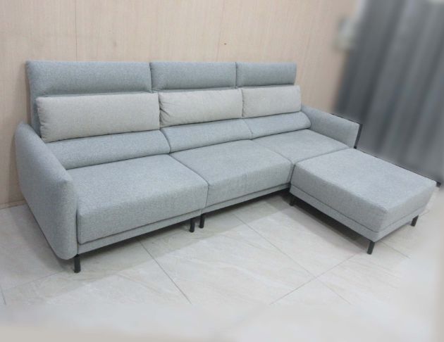 二手沙發 灰色275公分L型布沙發 客廳沙發 休閒沙發 沙發椅 3