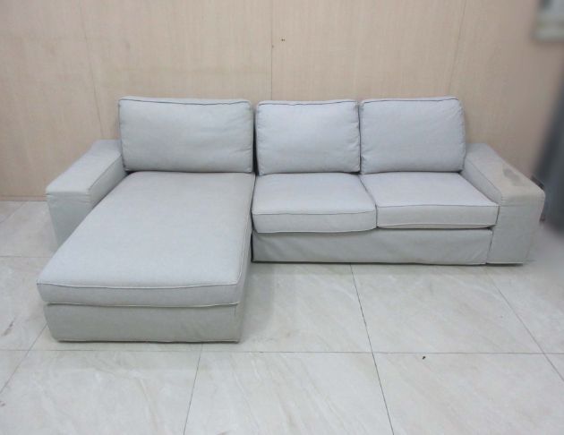 二手沙發 灰色279公分L型布沙發 懶人沙發 客廳休閒沙發椅