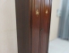 二手衣櫥 胡桃木色79公分鄉村風兩門一抽衣櫃 單人衣物收納櫃