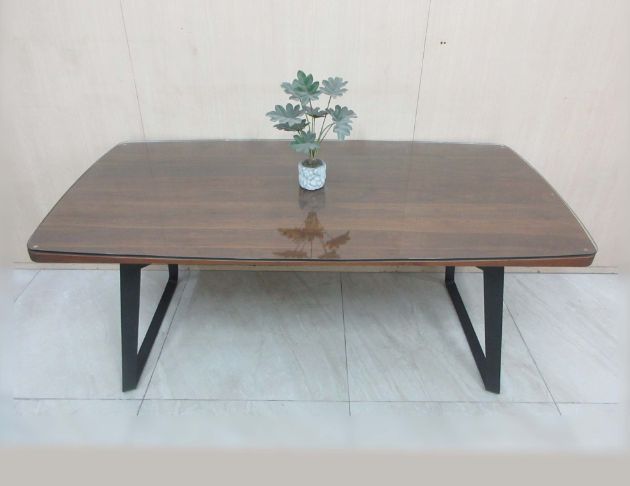 二手餐桌 胡桃色180公分工業風洽談桌 會議桌 休閒桌 木桌子 2