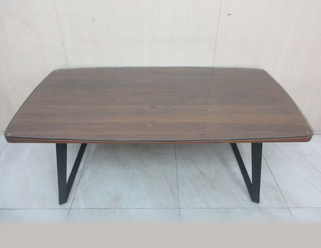 二手餐桌 胡桃色180公分工業風洽談桌 會議桌 休閒桌 木桌子 3