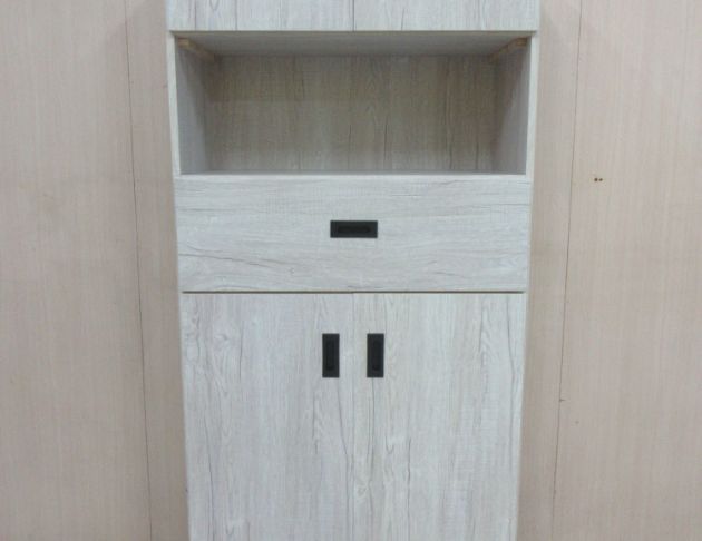 庫存新品出清 白橡木色80公分四門一抽鞋櫃 玄關置物櫃 收納櫃