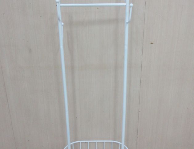 庫存新品出清 白色60公分北歐風移動是衣帽架 吊衣架 衣架 2