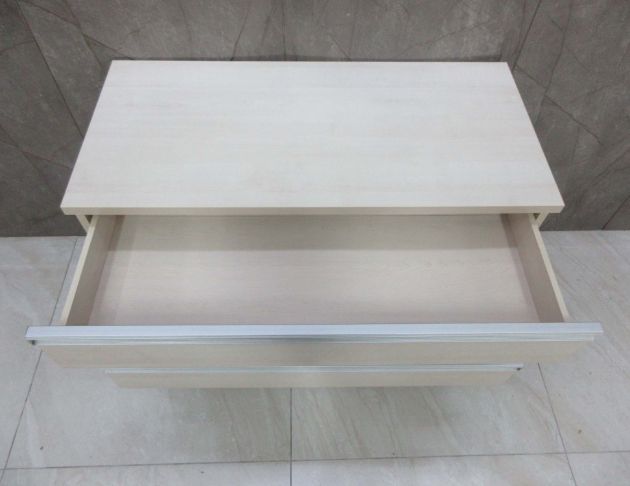 二手斗櫃 白橡色100公分四抽收納櫃 四斗櫃 抽屜櫃 置物櫃 3