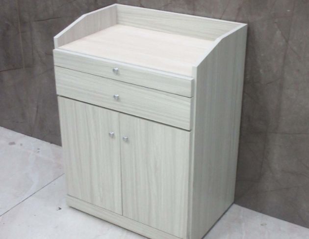 二手餐櫥櫃 雪松色61公分兩門兩抽餐櫃 茶水櫃 矮櫃 收納櫃 5