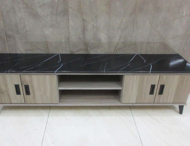 庫存新品出清 灰橡色181公分石面四門電視櫃 TV櫃 置物長櫃