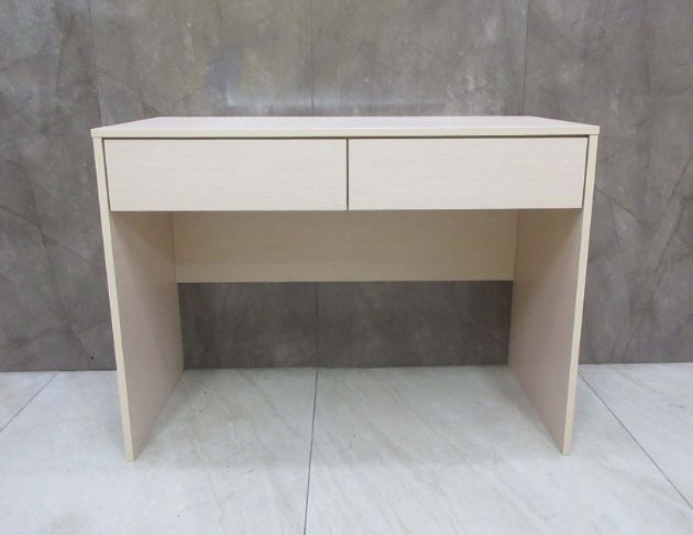 二手書桌 白橡色105公分兩抽電腦桌 工作桌 寫字桌 辦公桌