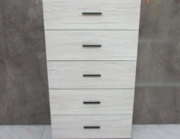 二手斗櫃 白橡木色61公分五抽收納櫃 五斗櫃 抽屜櫃 置物櫃