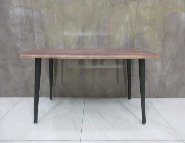 庫存新品出清 柚木色121公分工業風茶几 沙發桌 客廳桌 桌子