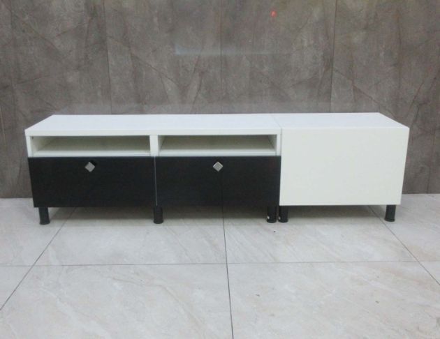 手電視櫃 黑白色180公分一門兩抽TV櫃 客廳長櫃 視聽櫃