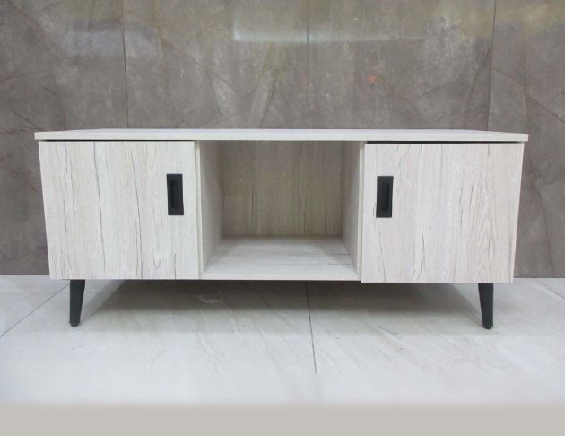 庫存新品出清 白橡木色120公分兩門電視櫃 TV櫃 客廳長櫃