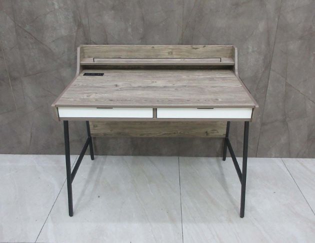 庫存新品出清 古橡色104公分兩抽書桌 電腦桌 辦公桌 桌子