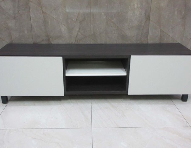 二手電視櫃 胡白色180公分兩抽TV櫃 客廳收納長櫃 視聽櫃