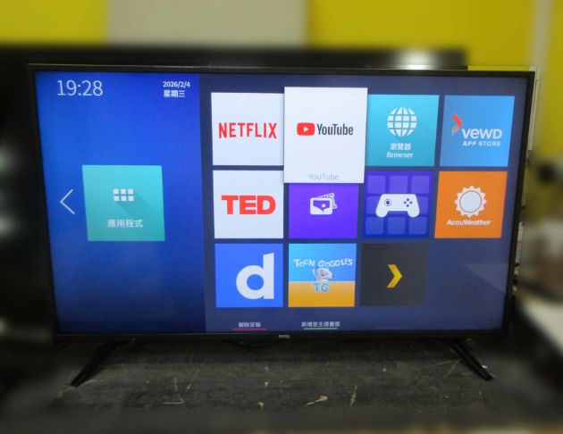 二手電視 BENQ 50吋4K聯網液晶電視 彩色顯示器 電視機