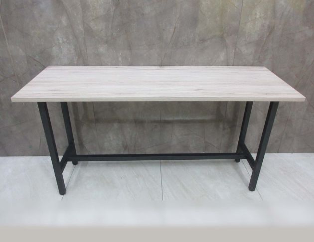 二手餐桌 淺橡木色180公分高腳桌 休閒桌 吧檯桌 洽談桌